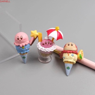 Darnell ตุ๊กตาฟิกเกอร์ Kirby Dee Ice Cream Cone Kirby สีชมพู ของเล่นสําหรับเด็ก