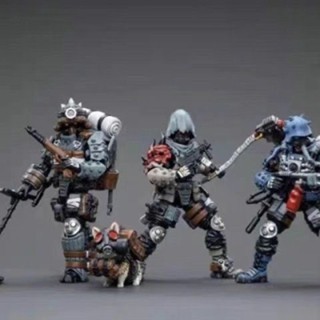 9.9 เหนื่อยมากโมเดลทหาร Joytoy Dark Source Battle Star Series Wilderer Squad ขนาด 1:18 ข้อต่อขยับได้ ของเล่นสําหรับเด็ก