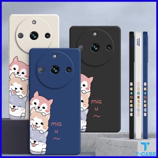 เคส  Realme 11Pro 11Pro+ เคสซิลิโคนนิ่ม ลายสุนัขน่ารัก ป้องกันเลนส์ สําหรับ Realme 10Pro 10Pro+ 10 9Pro 9Pro+ 9 2A-GG