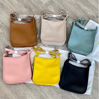 【PROMO 2022 สไตล์ใหม่】longchamp Le Foulonné กระเป๋าสะพายไหล่ กระเป๋าถือ ผ้าตาข่าย สําหรับผู้หญิง 6 สี