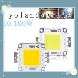 Yola ชิปหลอดไฟ LED 32V-34V 10W 20W 30W 50W 100W สีขาวอบอุ่น