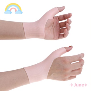 June ปลอกสวมข้อมือ ป้องกันนิ้วหัวแม่มือ ฝั่งซ้าย และขวา 1 คู่