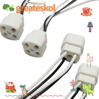 Greateskol อะแดปเตอร์เซรามิค G10Q 4-Pin FC8T9/DL 4 ชิ้น