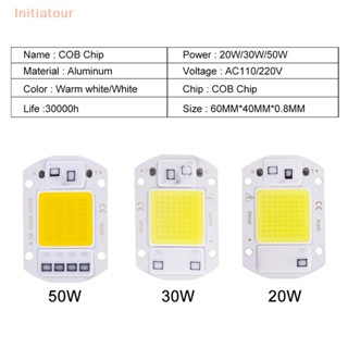 [Initiatour] ชิปหลอดไฟ LED 20W 30W 50W AC 220V COB DIY