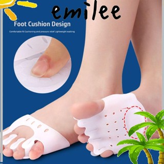 EMILEE อุปกรณ์แยกนิ้วเท้า บรรเทาอาการปวดเท้า สวมใส่สบาย