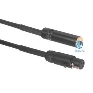 สายเคเบิลแจ็คเสียง ตัวเมีย XLR 3pin เป็นตัวเมีย 3.5 มม. ขนาดเล็ก ชุบทอง