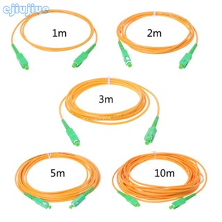 Cc SC APC-SC APC-SM สายเคเบิลจัมเปอร์ไฟเบอร์ 3 มม. โหมดเดียว