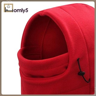[Homyl5] ผ้าพันคอ หมวกไหมพรม ปรับได้ กันฝุ่น ทนทาน สําหรับฤดูหนาว