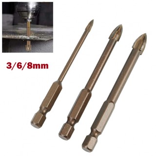 ⚡NEW 8⚡Drill Bit 6.35mm / 1/4 Inch Cemented Carbide Hard Alloy Multifunctional