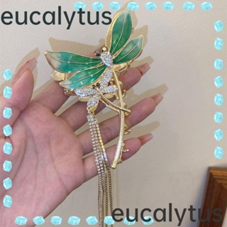 Eucalytus1 กิ๊บติดผม รูปแมลงปอ ผีเสื้อ สําหรับผู้หญิง