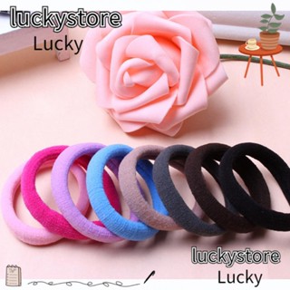 Lucky ที่คาดผม แบบยืดหยุ่น สีแคนดี้ เครื่องประดับแฟชั่น 10 ชิ้น