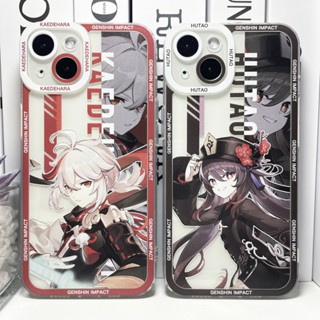 เคสโทรศัพท์มือถือ TPU นิ่ม แบบใส พิมพ์ลาย Wanderer Tighnari Raiden Ayato Tartaglia Genshin Impact Hu Tao Kaedehara Kazuha สําหรับ Infinix Tecno Spark 10 Pro Hot 30i 30 Note 30 Pro 30i