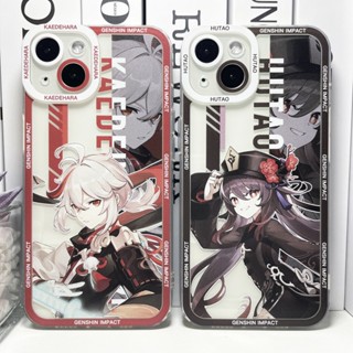 เคสโทรศัพท์มือถือ TPU นิ่ม แบบใส พิมพ์ลาย Wanderer Tighnari Raiden Ayato Tartaglia Genshin Impact Hu Tao Kaedehara Kazuha สําหรับ Realme 5 5S 5i 6i 6 3 Pro 9 10 Pro Plus 8 5G 8i 7i 9i