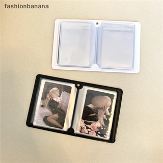 [fashionbanana] อัลบั้มรูปภาพโพลารอยด์ ลายลูกไม้ สีชมพู สีดํา 3 นิ้ว