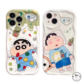 เคสโทรศัพท์มือถือ ขอบโค้ง ลายการ์ตูนชินจัง 3D สําหรับ Vivo Y22 Y15 Y11 Y15s Y30 Y12 Y17 Y20s Y50 Y51 Y21 Y95 Y36 Y27 Y16 Y20 Y33s Y91C Y35 Y02 V25 Y21s Y12s Y15A Y21A Y91 V27