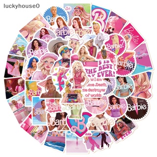 Luckyhouse0^^ สติกเกอร์ ลายกราฟฟิตี้ อนิเมะบาร์บี้ สําหรับตกแต่งสมุดโน้ต กระเป๋าเดินทาง โทรศัพท์มือถือ Diy 50 ชิ้น ต่อถุง