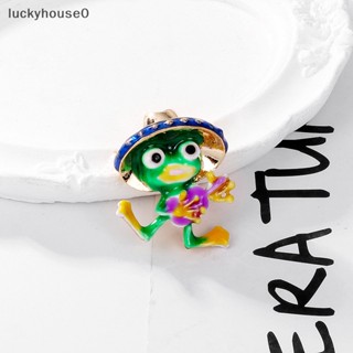 Luckyhouse0^^ เข็มกลัด รูปการ์ตูนเจ้าชายน้อย กบน้อย สีเขียว เครื่องประดับ แฟชั่นสําหรับผู้หญิง ใส่ไปงานปาร์ตี้