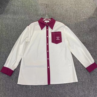 ❤️❤️【พร้อมส่ง】❤️❤️เสื้อเชิ้ตแขนยาว ปักลาย เปลี่ยนสีได้ สําหรับผู้หญิง