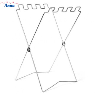 【Anna】Folding Trash Bag Holder Leaf Bag Stand Portable Storage Holder for Outdoor Home