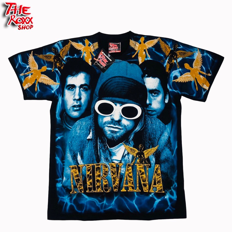 เสื้อวง Nirvana  OVP สกรีนดิสชาร์ด MSD- 19 เสื้อวงดนตรี