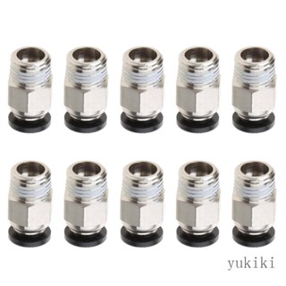 Kiki อะไหล่เชื่อมต่อนิวเมติก PC4 01 M10 สําหรับเครื่องพิมพ์ 3D 10 ชิ้น