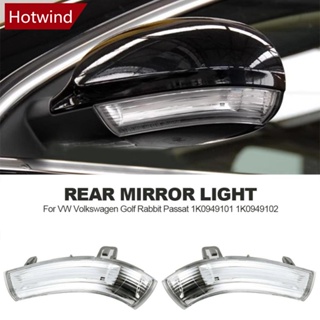 Hotwind ไฟเลี้ยวติดกระจกมองหลังรถยนต์ สําหรับ VW Volkswagen Golf Rabbit Passat 1K 1 ชิ้น0949101 1k0949102 A7q7