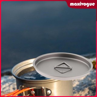 [Maxivogue] ฝาหม้อ แก้วกาแฟ ไทเทเนียม ทนความร้อน พร้อมห่วง สําหรับเดินป่า ตั้งแคมป์ บาร์บีคิว