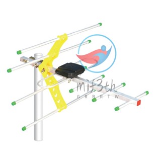 เสาอากาศทีวีดิจิตอล HDTV DVBT DVBT2 470MHz-860MHz สําหรับกลางแจ้ง