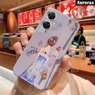 เคสซิลิโคนนิ่ม ลายกราฟฟิตี้ พร้อมสายคล้อง สําหรับ VIVO Y36 Y27 VIVO Y27 4G 5G