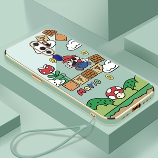 เคส OPPO A9 2020 A5 2020 OPPO A31 A8 OPPO F11 A9 OPPO F11 pro เคสโทรศัพท์ Super Mario ซิลิโคน สวย ส่งเชือกเส้นเล็ก