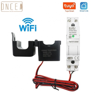 【ONCEMOREAGAIN】Efficient Energy Savings Solution Tuya Smart WiFi Electricity KWH Meter with App