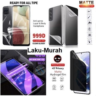 ไฮโดรเจล HUAWEI P60 ART CLEAR MATTE ANTI BLUE ANTI SPY PRIVACY