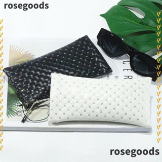 Rosegoods1 กระเป๋าใส่แว่นอ่านหนังสือ หนัง PU นิ่ม