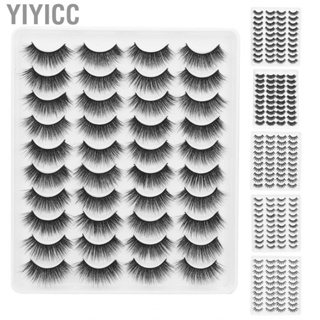 Yiyicc False Lashes  High Quality Material Curly Eyelashes Long and Eyelash with Good Luster for Home Beauty Salon