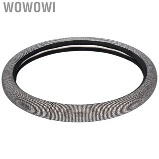 Wowowi Auto Parts  Car Steering Wheel Cover Artificial Leather for Decoration