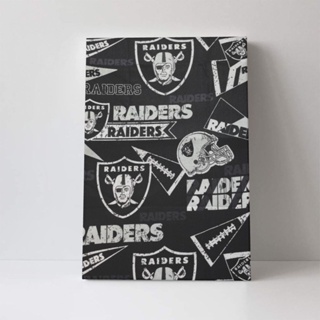 Las Vegas Raiders ภาพจิตรกรรมบนผ้าใบ HD ขนาด 40x60 ซม. สําหรับตกแต่งผนังบ้าน