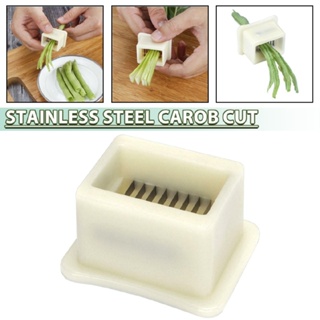 New 1pc Stainless Steel Bean Slicer Runner Vegetable String Remover Cutter Tools
