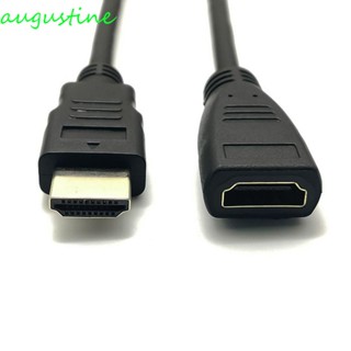 Augustine สายเคเบิลต่อขยาย HDMI 0.5 ม.-3 ม. HDTV 1080P ตัวผู้ เป็นตัวเมีย สําหรับ HDTV HDMI