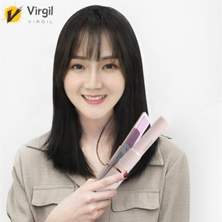 [Virgil.th] เฝือกเหล็กดัดผมไร้สาย แบบพกพา ขนาดเล็ก ชาร์จ USB