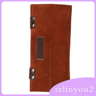 [szlinyou2] กระเป๋าหนัง สําหรับใส่กรรไกรตัดผม สีส้ม