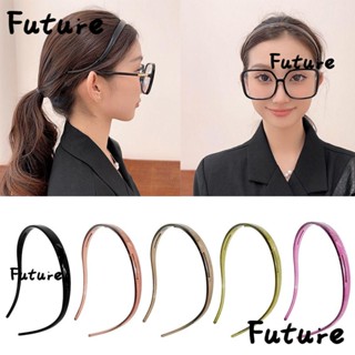 Future ที่คาดผมแฟชั่น กันลื่น สีพื้น สําหรับผู้หญิง