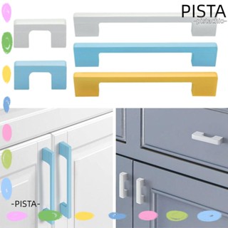 Pista มือจับเฟอร์นิเจอร์ โลหะผสมสังกะสี หลากสี สําหรับตกแต่งบ้าน ตู้ ห้องเด็ก