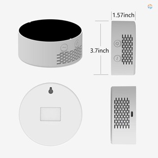 {fash} เครื่องวัดคุณภาพอากาศ PM2.5 CO2 TVOC HCHO AQI 7in1 อเนกประสงค์ หน้าจอสี แบบพกพา พร้อมสัญญาณเตือนภัย