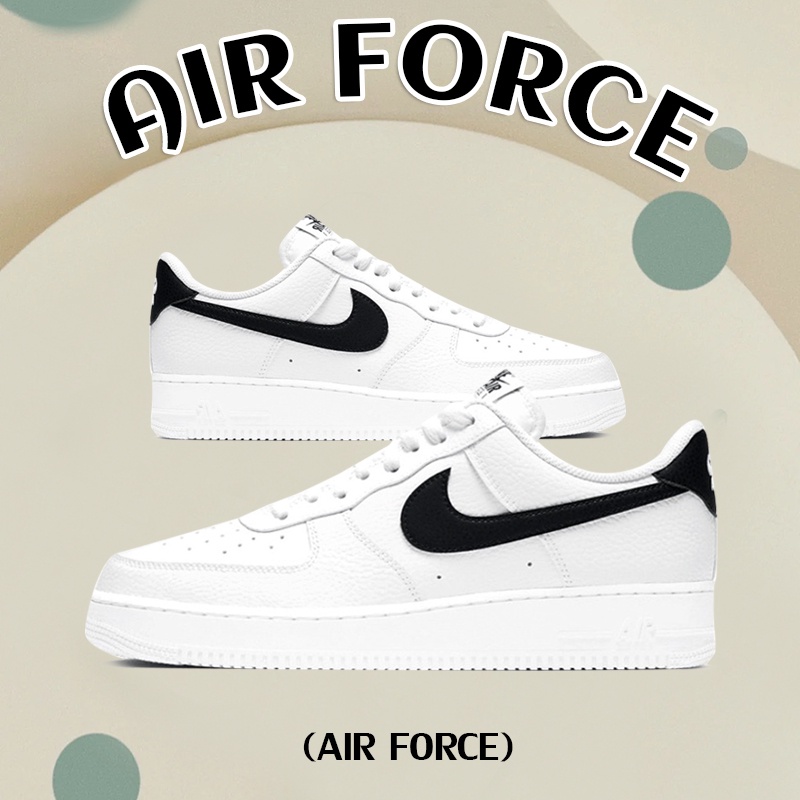 NIKE AIR FORCE 1 LOW White Black sneakers Air Force CT2302-100