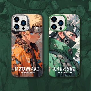 เคสโทรศัพท์มือถือ กันกระแทก ลายการ์ตูนนารูโตะ Kakashi สําหรับ IPhone 11 12 13 14 Pro Max 14 Pro Max 13 Pro 12