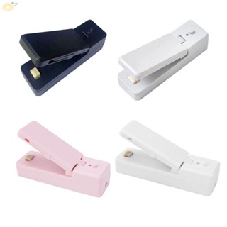 【VARSTR】Sealer Portable USB White/ Gray/Pink/Black 3.5x2.6x11cm ABS+Stainless Steel