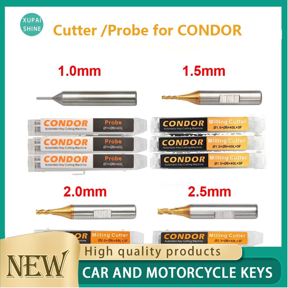 Xps โพรบตัดมิลลิ่ง 1.0 มม. 1.5 มม. 2.0 มม. 2.5 มม. สําหรับเครื่องตัดมิลลิ่ง Xhorse CONDOR XC MINI Pl