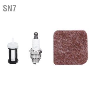 SN7 หัวเทียนกรองอากาศไส้กรองน้ำมันเชื้อเพลิงเหมาะสำหรับ Stihl FS38 FS45 FS46 FS55 HS45 FC55