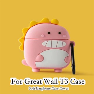 【คุณภาพสูง】เคสหูฟัง แบบนิ่ม กันกระแทก ลายการ์ตูน สําหรับ Great Wall T3 Great Wall T3