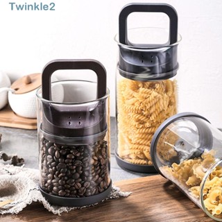 Twinkle โหลแก้วสุญญากาศ แบบใส สําหรับใส่อาหาร กาแฟ
